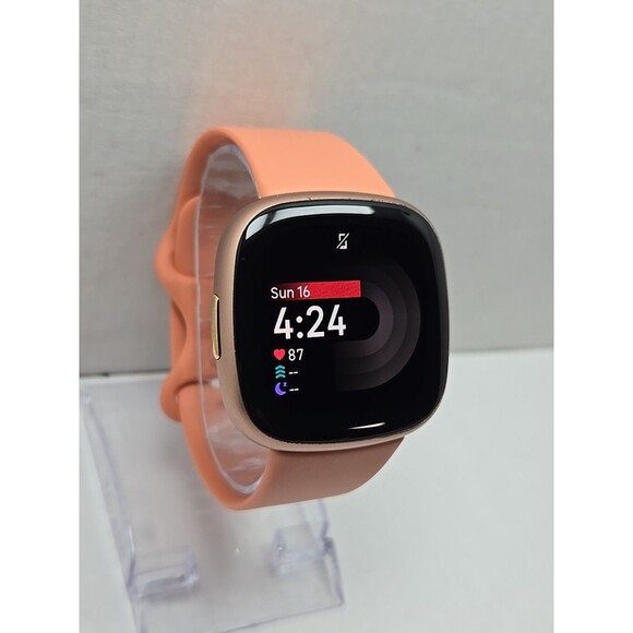 Fitbit Versa 4 GPS Smartwatch Charger Heart Rate Sleep Tracker Wallet No Charger - Picture 3 of 10